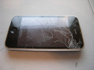 "One broken iPhone 3G." by Trebz, provided under Creative Commons license. 