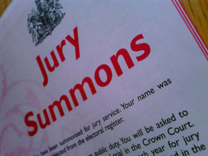 "Jury Duty" by j, provided under Creative Commons license. 